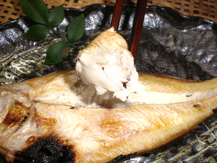 カレイの干物焼いたイメージ